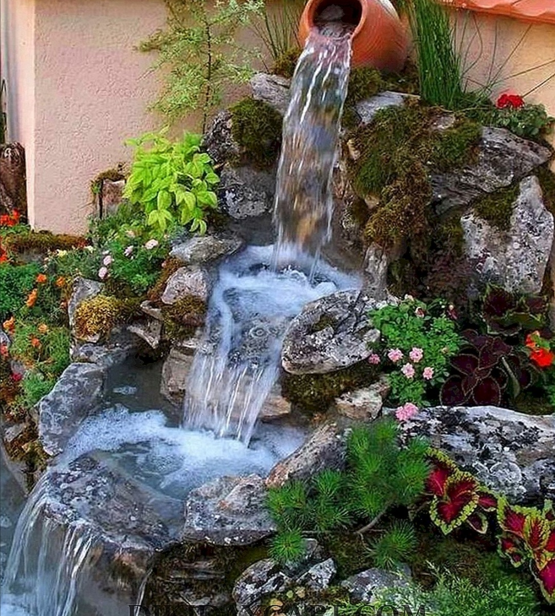 Горки водопад. Декоративный водопад для сада. Фонтанчик на даче. Маленький фонтанчик в саду. Искусственный водопад на участке.