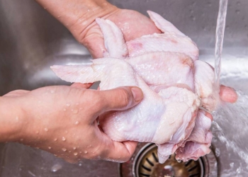 اليك ابرز اضرار غسل الدجاج في المنزل