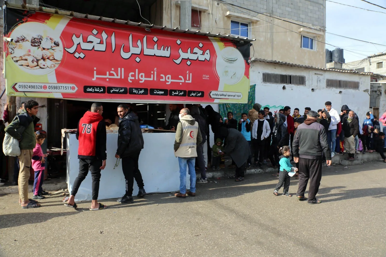 غزة.. 293 ألف مستفيد من مشروع المخابز ضمن 