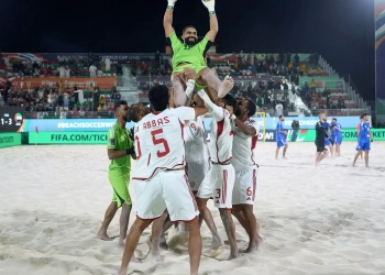 الاتحاد الآسيوي يشيد بمنتخب الإمارات لكرة القدم الشاطئية