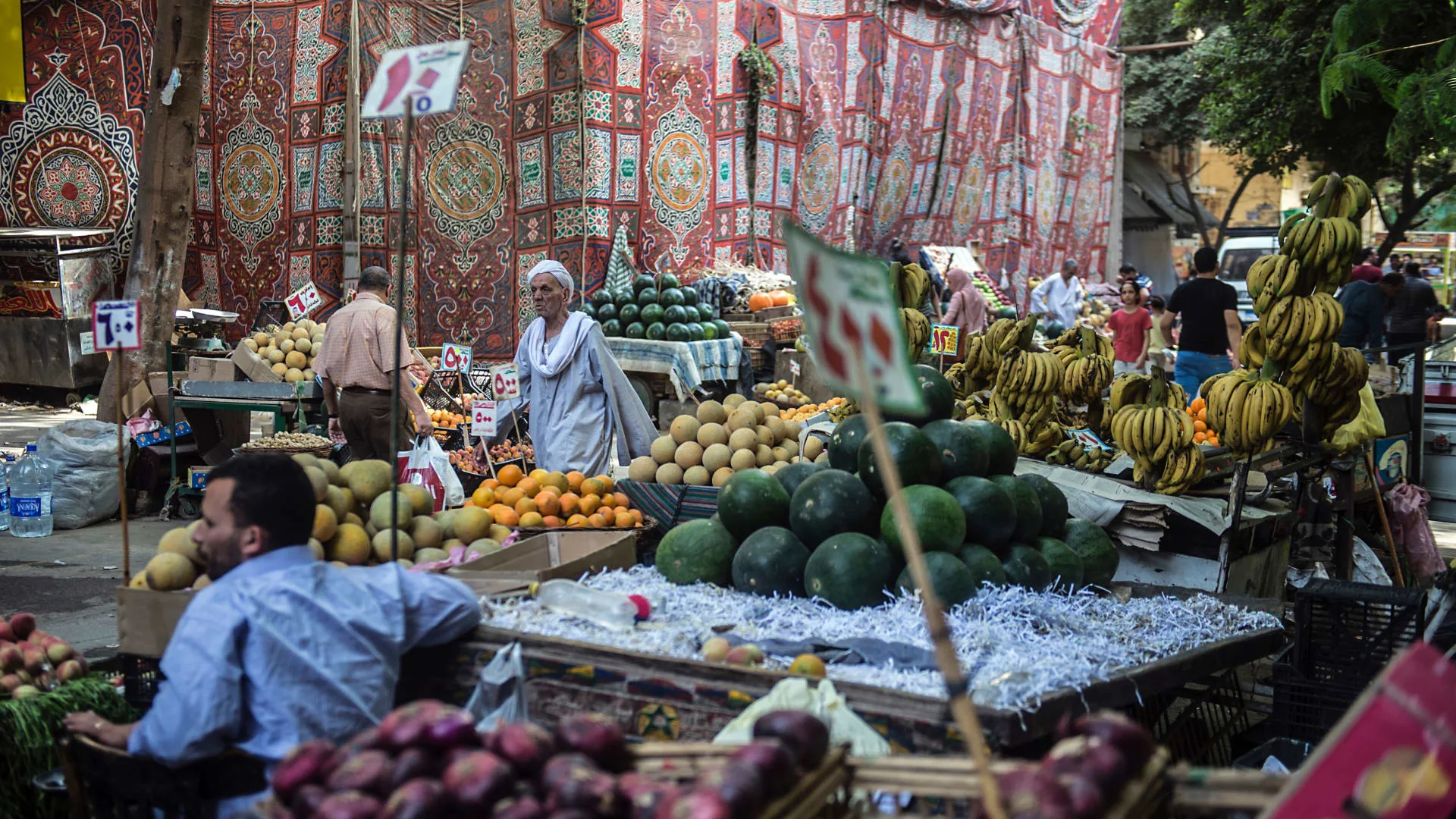 تباطؤ التضخم في مصر خلال شهر مارس