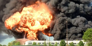 حريق في مصنع أمريكي ينتج قذائف لأوكرانيا